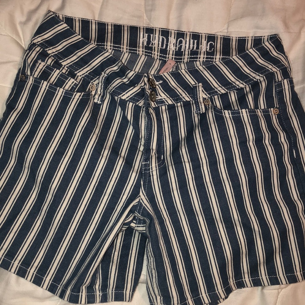 stripped shorts